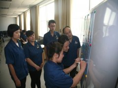 公司技術(shù)人員承諾簽名:我要干!