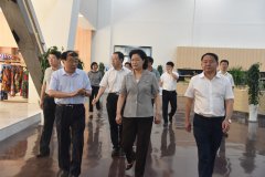 省政協(xié)副主席吳翠云一行到公司調(diào)研重點(diǎn)項目