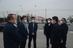 市、區領導來公司調研指導疫情防控等工作